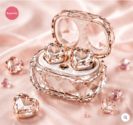 Crystal Heart Luxe Pods